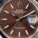 2024 ROLEX DATEJUST CHOCOLATE DIAL 36MM 126231
