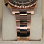 2021 ROLEX GMT-MASTER II ROSE GOLD 'ROOTBEER' 40MM 126715CHNR