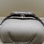 2023 ROLEX LADY-DATEJUST PURPLE AUBERGINE DIAL EVEROSE & OYSTERSTEEL DIAMOND MARKERS 31mm 278271