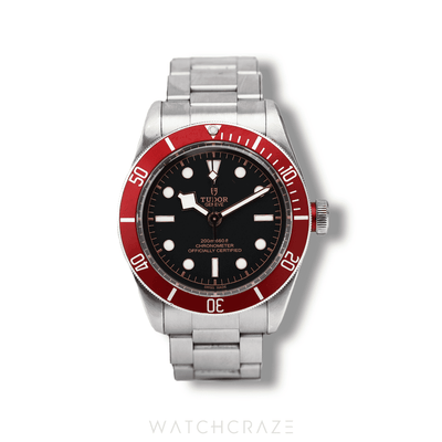 2018 TUDOR BLACK BAY HERITAGE RED BEZEL 41MM 79230R