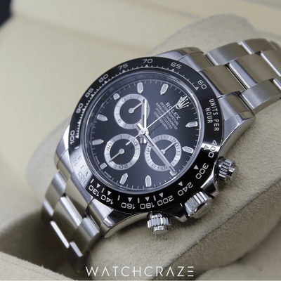 2021 ROLEX DAYTONA BLACK DIAL 40MM 116500LN