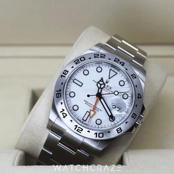 2023 ROLEX EXPLORER II WHITE DIAL 42MM 226570