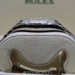 2023 ROLEX DAY-DATE PRESIDENT WHITE GOLD DIAMOND PAVE SAPPHIRES DIAL 40MM 228239
