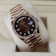 2021 ROLEX DAY-DATE 36 ‘BROWN-OMBRÉ’ 36MM 128235