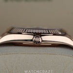 2022 ROLEX DAY-DATE SUNDUST BAGUETTE  DIAMOND MARKERS 40MM 228235
