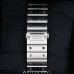 2023 CARTIER SANTOS DE CARTIER SKELETON GREEN WHSA0028