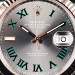 2024 ROLEX DATEJUST GREY DIAL TWO TONE EVEROSE GOLD AND OYSTER STEEL 41MM 126331