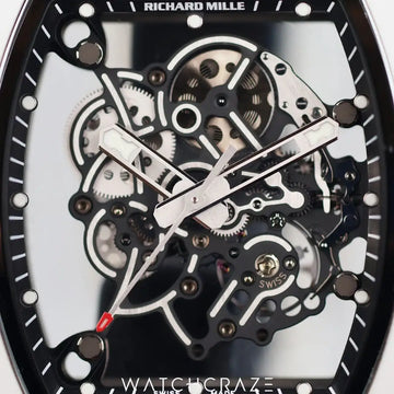 2018 RICHARD MILLE BUBBA WATSON RM055 WHITE CERAMIC