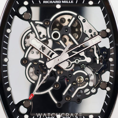2018 RICHARD MILLE BUBBA WATSON RM055 WHITE CERAMIC