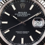 2024 ROLEX DATEJUST BLACK DIAL 41MM 126334