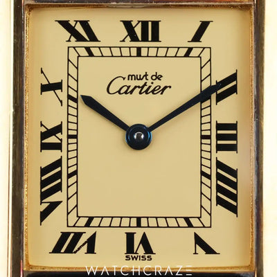 1990 CARTIER TANK MUST DE CARTIER 1613