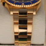 2024 ROLEX SUBMARINER YELLOW GOLD BLUE DIAL 'BLUSEY' 41MM 126618LB