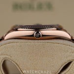 2020 ROLEX DAY-DATE SUNDUST DIAL BAGUETTE 40MM 228235