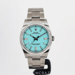 2024 ROLEX OYSTER PERPETUAL TIFFANY BLUE 36MM 126000