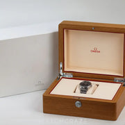 2023 OMEGA PRESTIGE STEEL BLUE DIAL 36.8MM 424.10.37.20.03.002