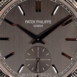 2023 PATEK PHILIPPE CALATRAVA WHITE GOLD DIAL 39MM 6119G-001