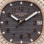 2024 PATEK PHILIPPE AQUANAUT LUCE ROSE GOLD DIAMOND BEZEL 38MM 5268/200R-01