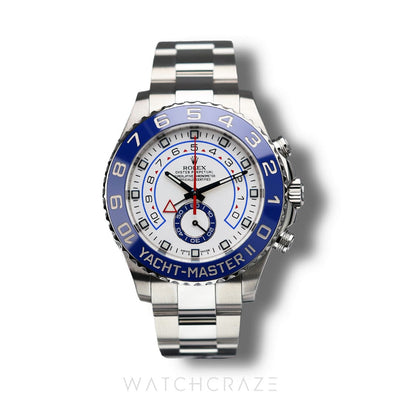 2017 ROLEX YATCHMASTER WHITE DIAL 44MM 116680