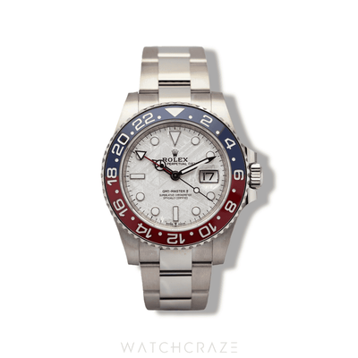 2025 ROLEX GMT-MASTER II WHITE GOLD METEORITE DIAL 40MM 126719BLRO