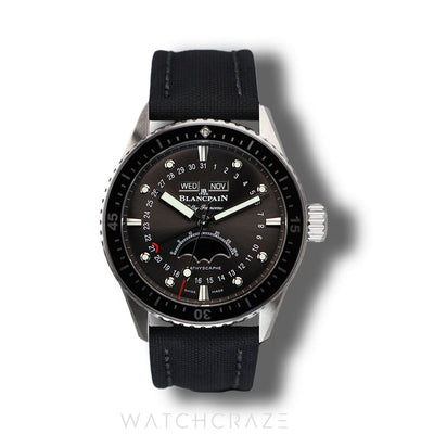 2020 BLANCPAIN FIFTY FATHOMS BATHYSCAPHE QUANTIEME COMPLETE CALENDER PHASES DE LUNE 43MM 5054-1110-B52A