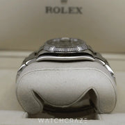 2018 ROLEX DATEJUST DIAMOND MARKERS 34MM 115234