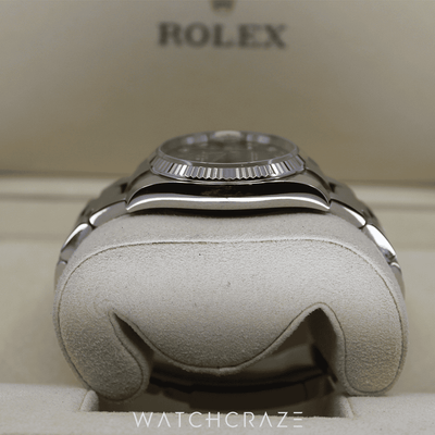 2018 ROLEX DATEJUST DIAMOND MARKERS 34MM 115234