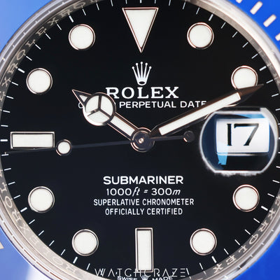 2023 ROLEX SUBMARINER WHITE GOLD 'COOKIE MONSTER' 41MM 126619LB