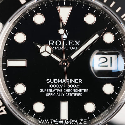 2019 ROLEX SUBMARINER DATE 40MM 116610LN