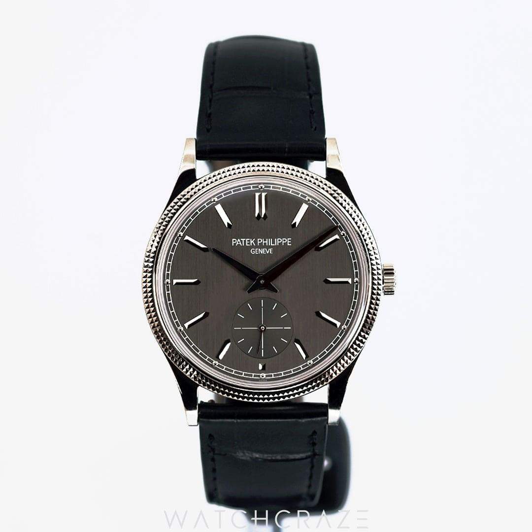 2023 PATEK PHILIPPE CALATRAVA WHITE GOLD DIAL 39MM 6119G-001
