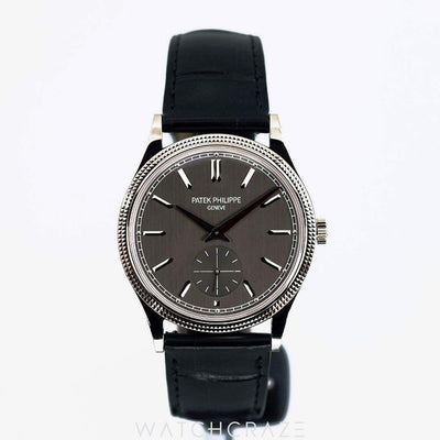 2023 PATEK PHILIPPE CALATRAVA WHITE GOLD DIAL 39MM 6119G-001