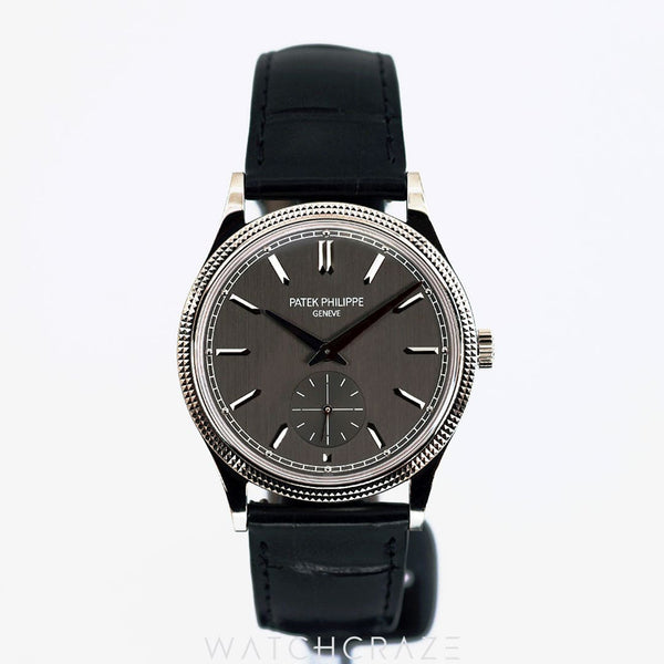 2023 PATEK PHILIPPE CALATRAVA WHITE GOLD DIAL 39MM 6119G-001