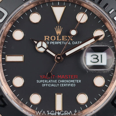 2022 ROLEX YACHTMASTER OYSTERFLEX RG 40MM 126655