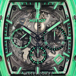 2022 HUBLOT SPIRIT OF BIG BANG GREEN SAXEM 42MM 642.JG.0190.RT