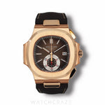 2021 PATEK PHILIPPE NAUTILUS CHRONOGRAPH ROSE GOLD 40MM 5980R-001