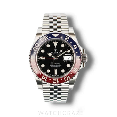 2019 ROLEX GMT MASTER II PEPSI 40MM 126710BLRO