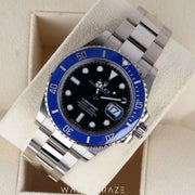 2024 ROLEX SUBMARINER WHITE GOLD 'COOKIE MONSTER' 41MM 126619LB