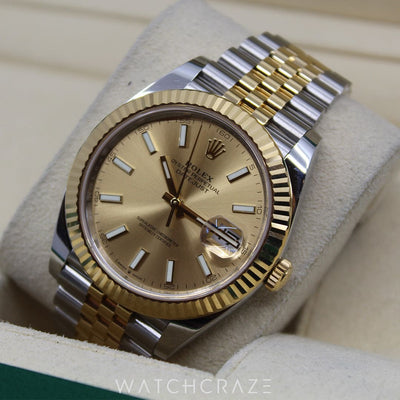 2023 ROLEX DATEJUST GOLD 41MM 126333