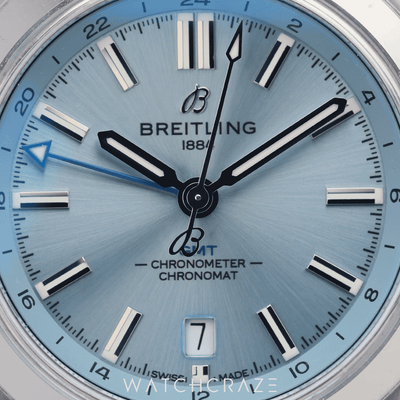 2024 BREITLING CHRONOMAT ICE BLUE DIAL 40MM BTAP32398101C1S1