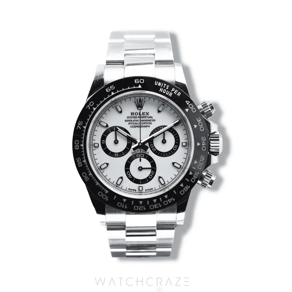 2018 ROLEX COSMOGRAPH DAYTONA WHITE DIAL 40MM 116500LN