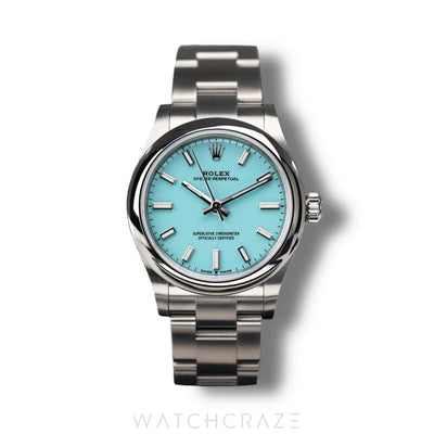 2024 ROLEX OYSTER PERPETUAL TIFFANY BLUE 31MM 277200