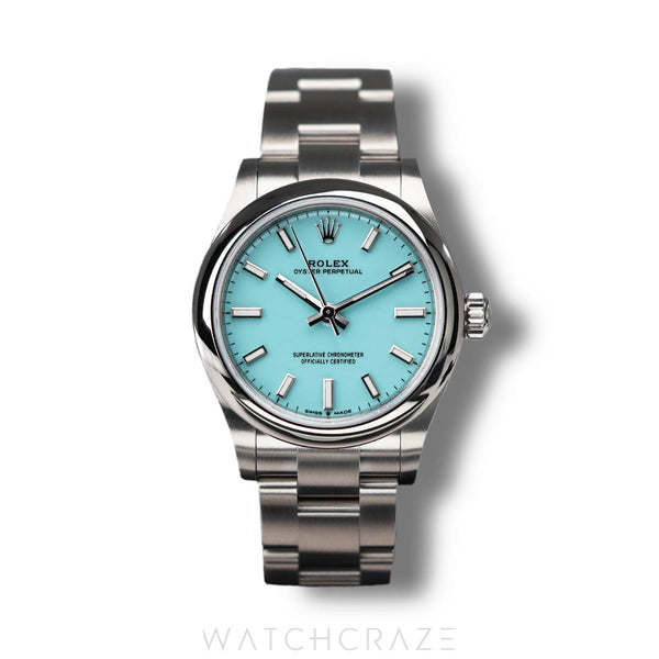 2024 ROLEX OYSTER PERPETUAL TIFFANY BLUE 31MM 277200