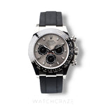 2020 ROLEX DAYTONA 40MM WHITE GOLD OYSTERFLEX GHOST 116519LN