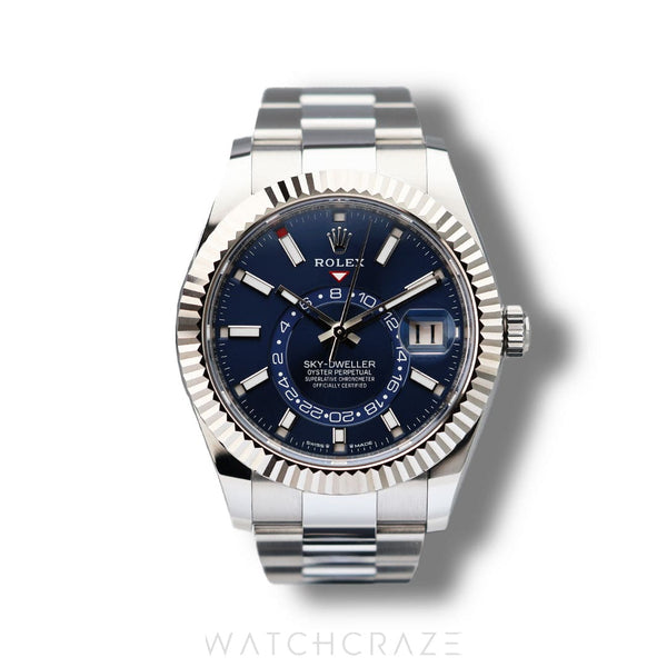 2024 ROLEX SKY-DWELLER BLUE DIAL 42MM 336934