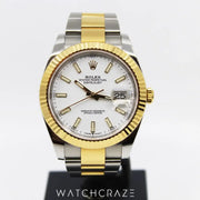 2022 ROLEX DATEJUST TWO-TONE 41MM 126333