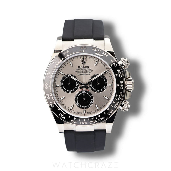 2024 ROLEX COSMOGRAPH DAYTONA WHITE GOLD OYSTERFLEX 'GHOST' 126519LN