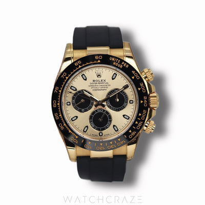 2022 ROLEX COSMOGRAPH DAYTONA CHAMPAGNE DIAL OYSTERFLEX 40MM 116518LN