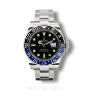 2024 ROLEX GMT MASTER II BATMAN 40MM 126710BLNR