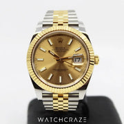 2023 ROLEX DATEJUST GOLD 41MM 126333