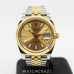 2023 ROLEX DATEJUST GOLD 41MM 126333