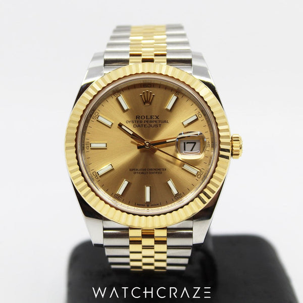 2023 ROLEX DATEJUST GOLD 41MM 126333